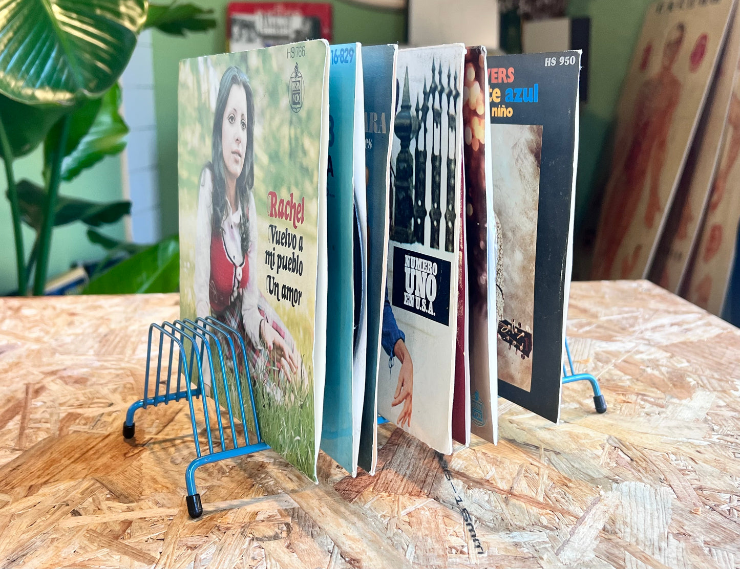 Portavinilos vintage